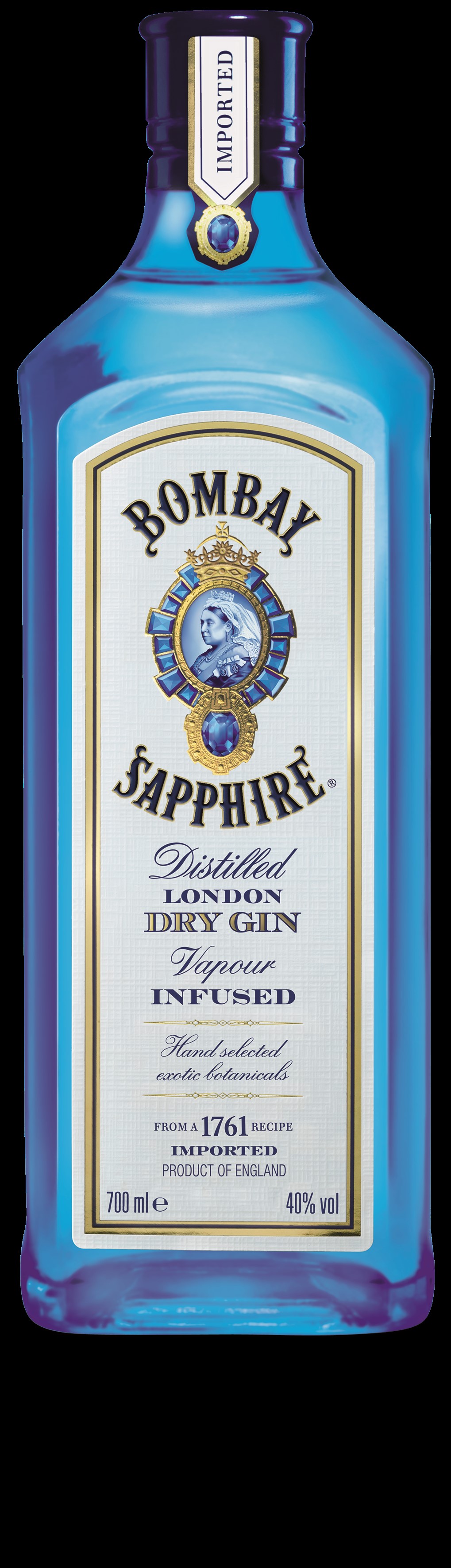 Bombay Sapphire Dry Gin 40%   