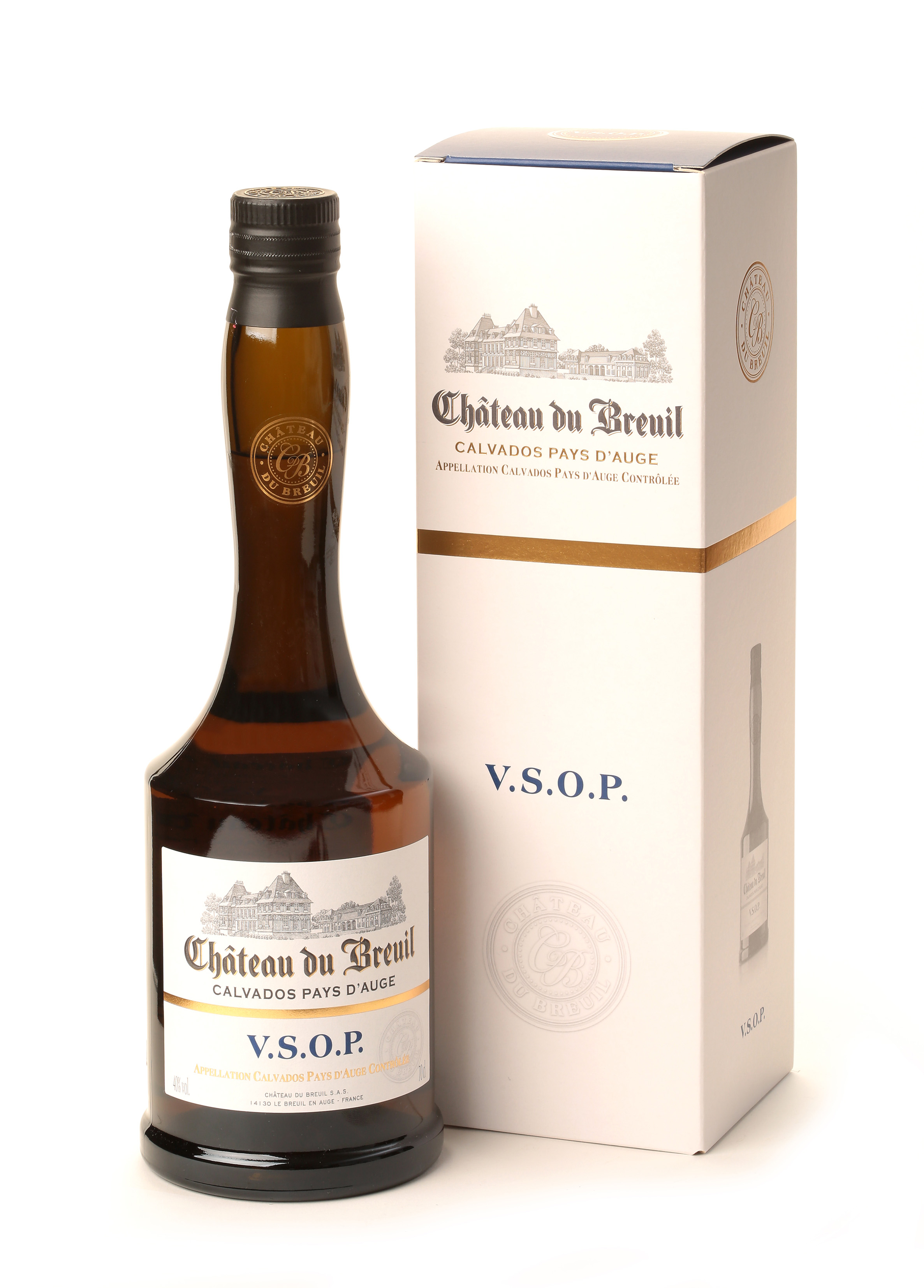 Calvados Chateau du Breuil VSOP 40%  