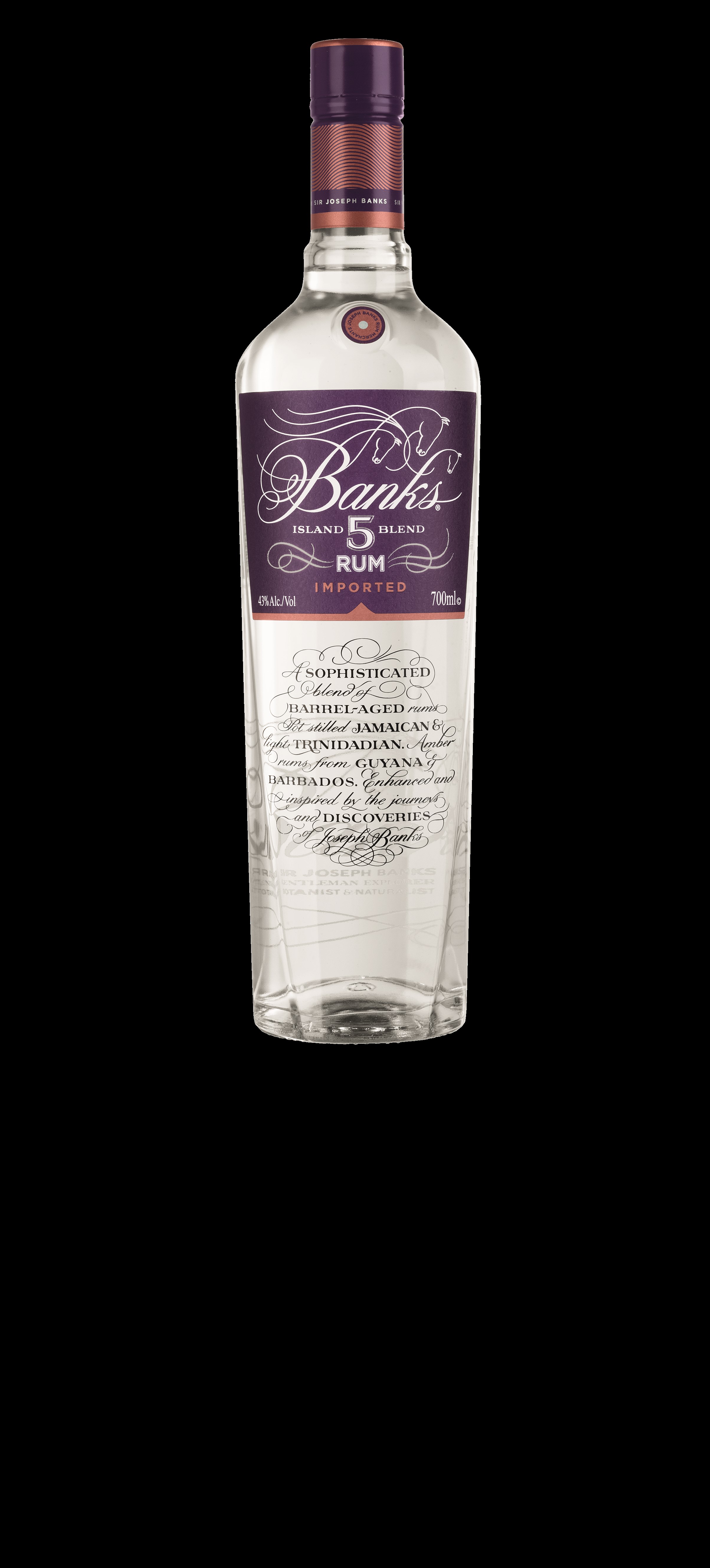 Banks 5 Island Rum Barbados 43% Vol.  