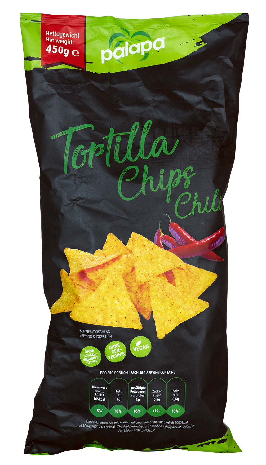 Palapa Tortilla Chips Chili  