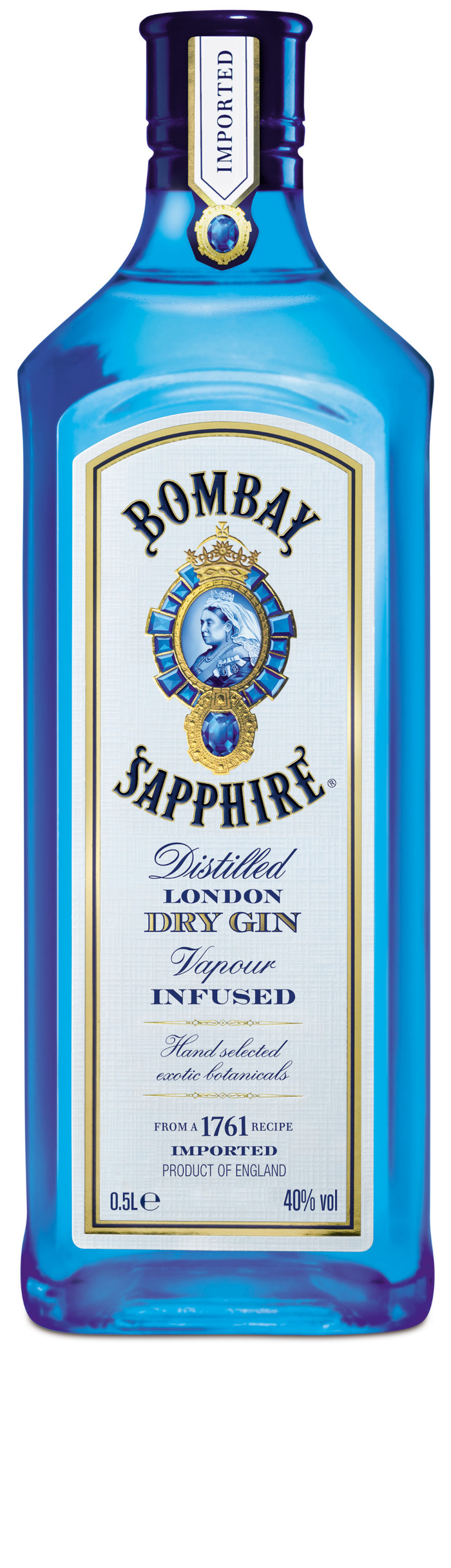 Bombay Sapphire Dry Gin 40%