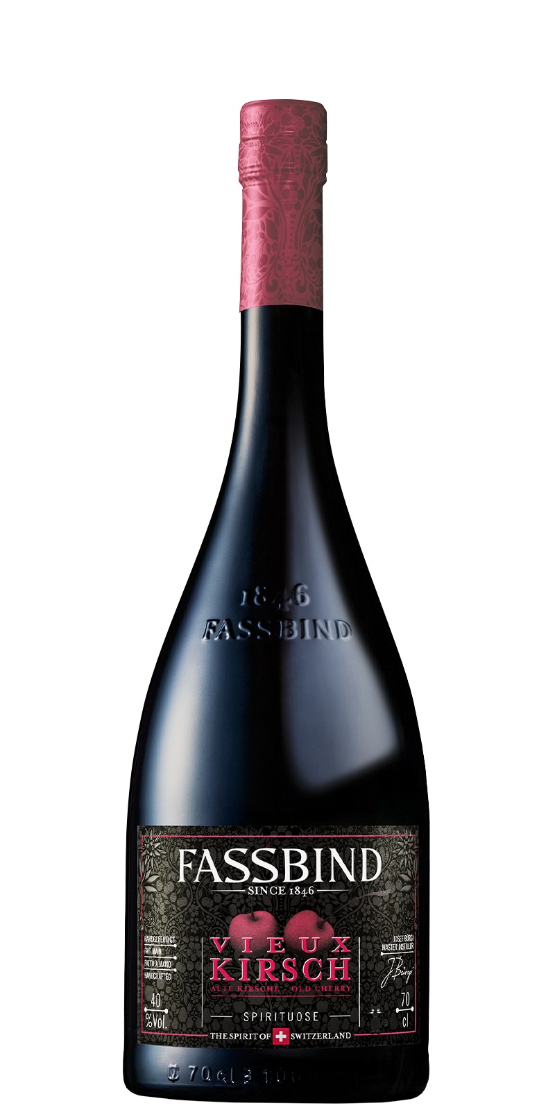 Fassbind Vieux Kirsch Les Vieilles Barriques, Schweiz 40%