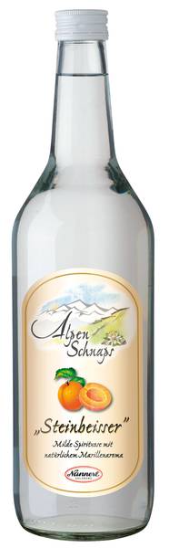Alpenschnaps Marille 35% Vol. Alpenschnaps Marille 35% Vol.