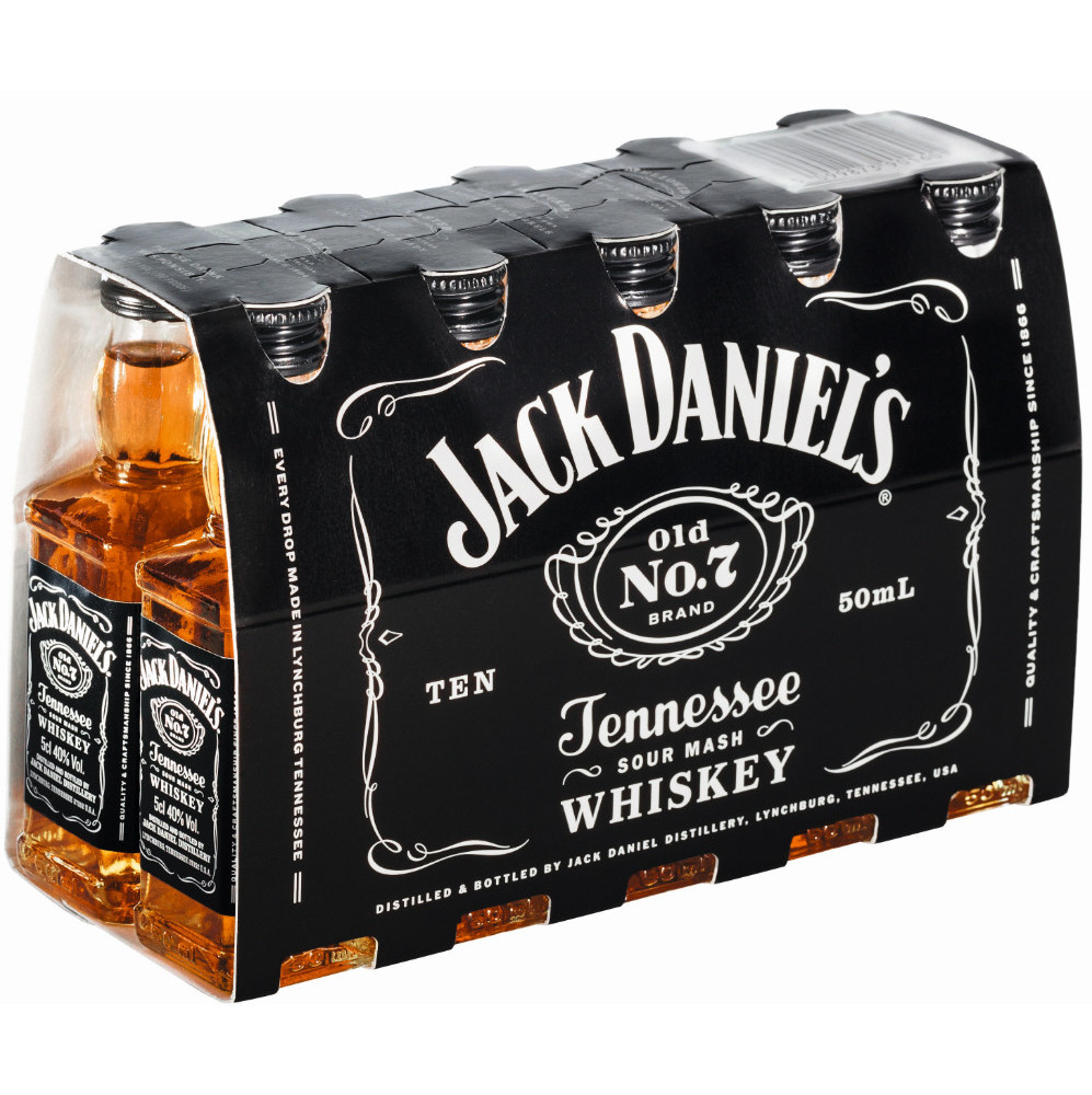 Jack Daniel's Black Label Tennessee Whiskey 40% Vol.