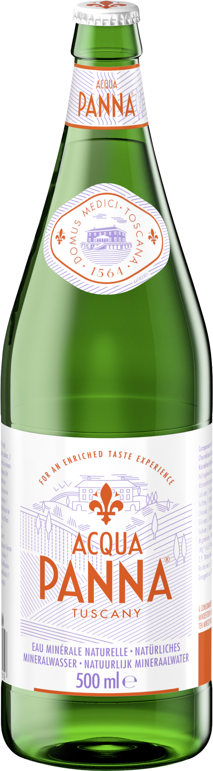 Acqua PANNA  S.Pellegrino, Stilles Wasser