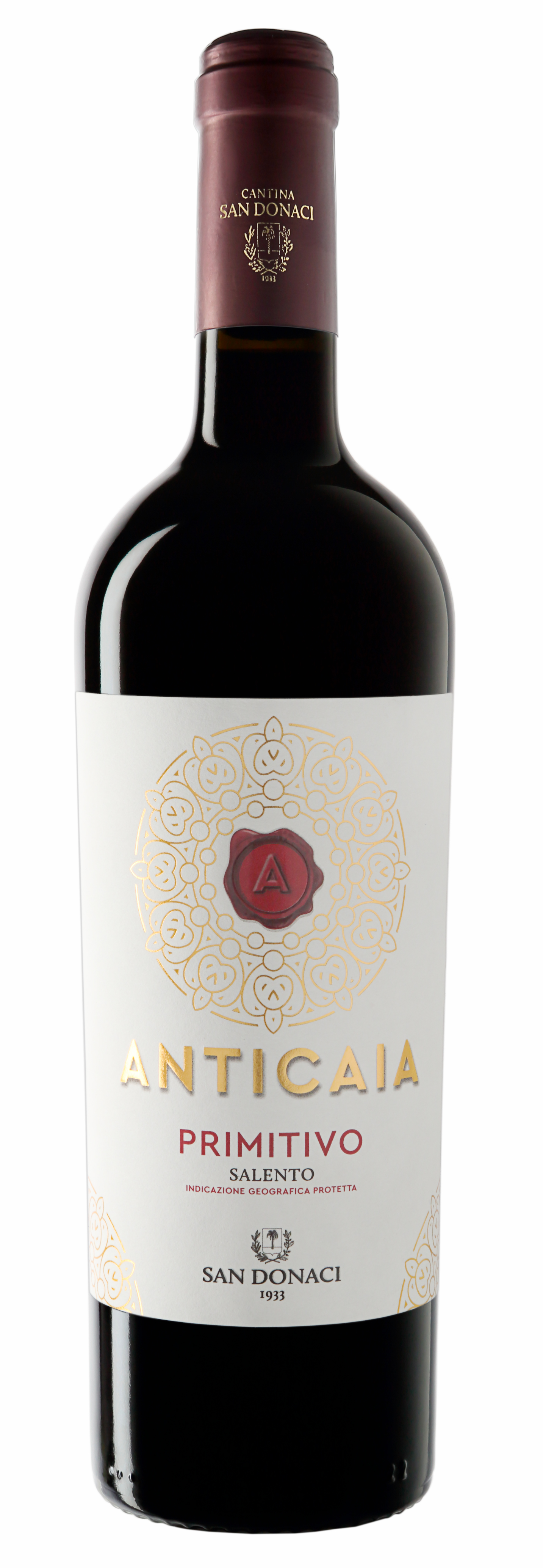 Anticaia Primitivo del Salento IGP, San Donaci, Apulien