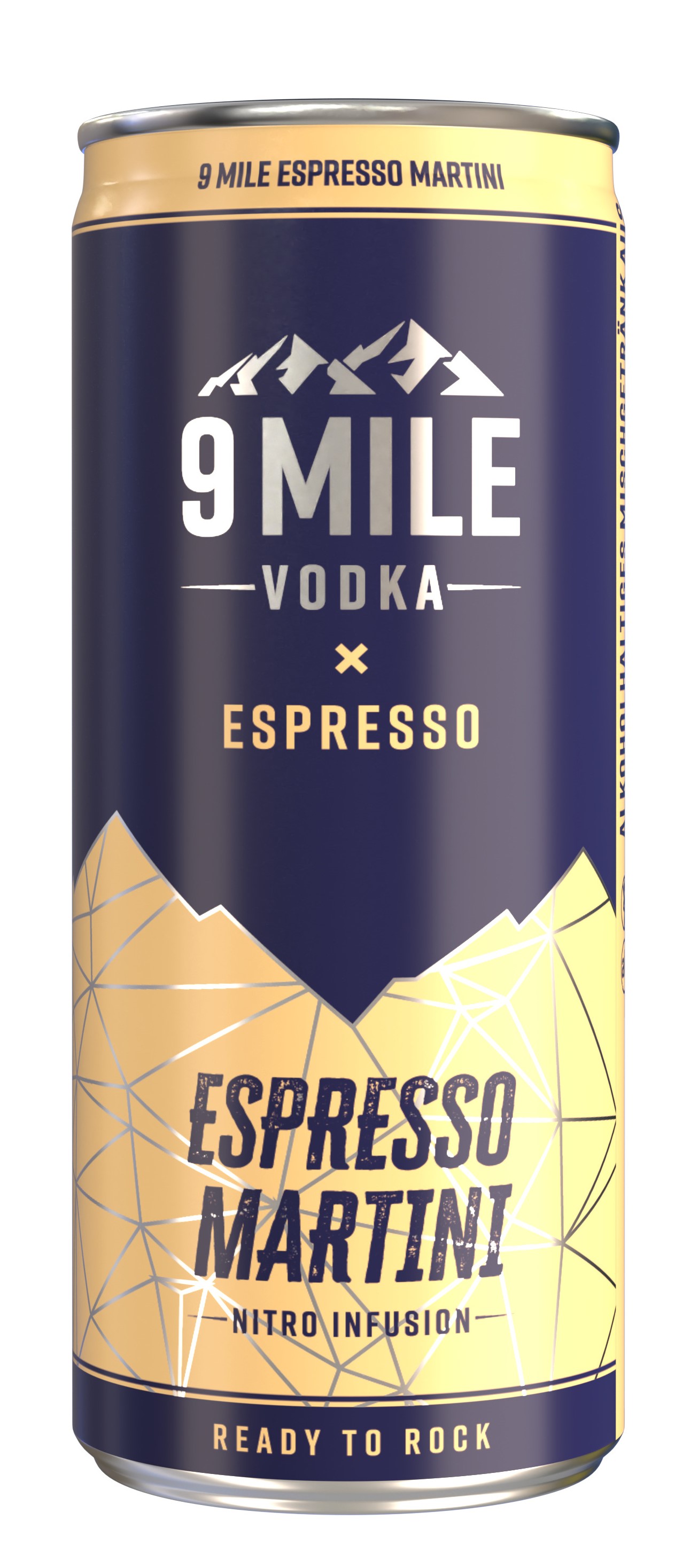 9 Mile Vodka Espresso Martini 10% Vol. EW Dose 12 x 0,2 l