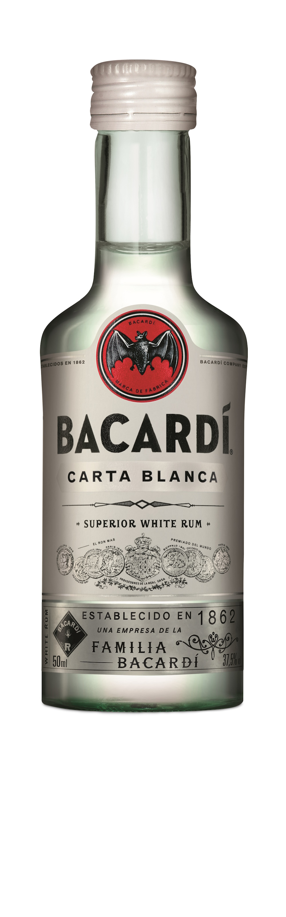 Bacardi Carta Blanca Rum 37,5%
