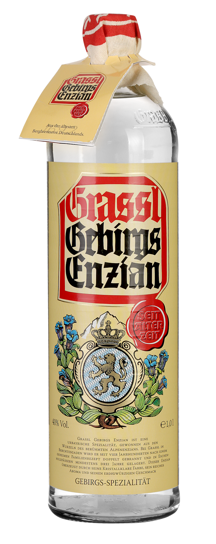 Grassl Gebirgs Enzian 40%Vol. Grassl Gebirgs Enzian 40%Vol.