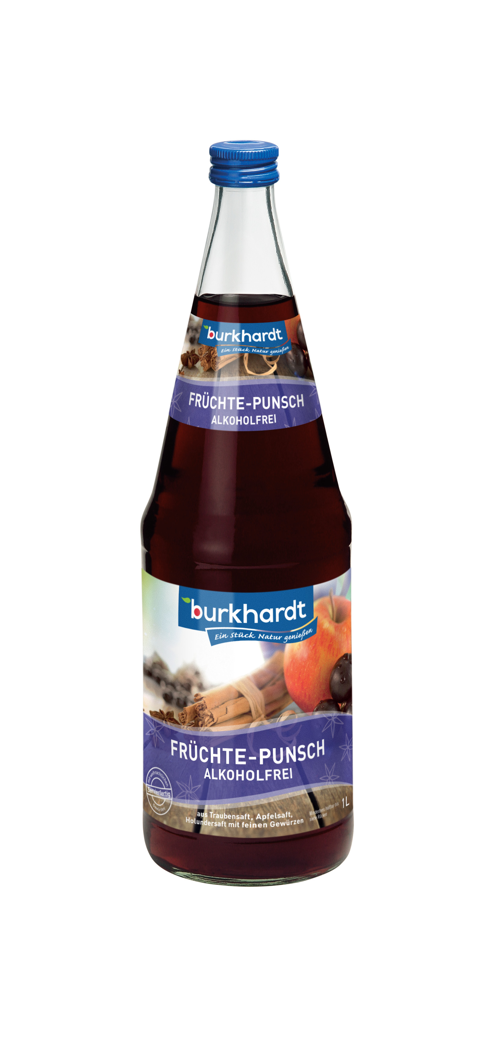 Burkhardt Früchtepunsch alkoholfrei 100% Fruchtsaft Burkhardt Früchtepunsch alkoholfrei 100% Fruchtsaft