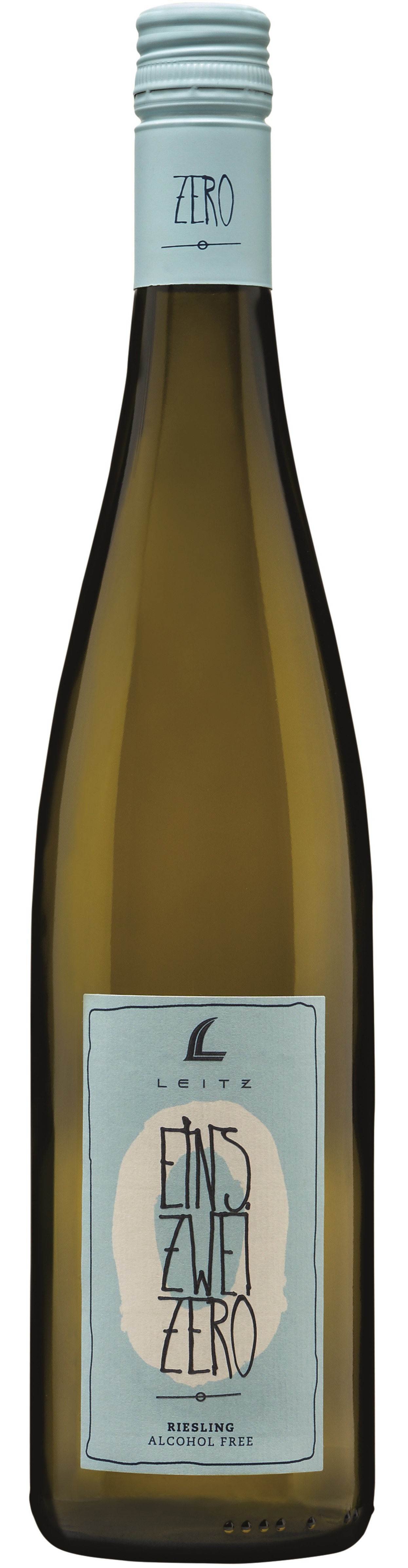 Leitz Eins Zwei Zero Riesling alkoholfreier Wein Rheingau, SV