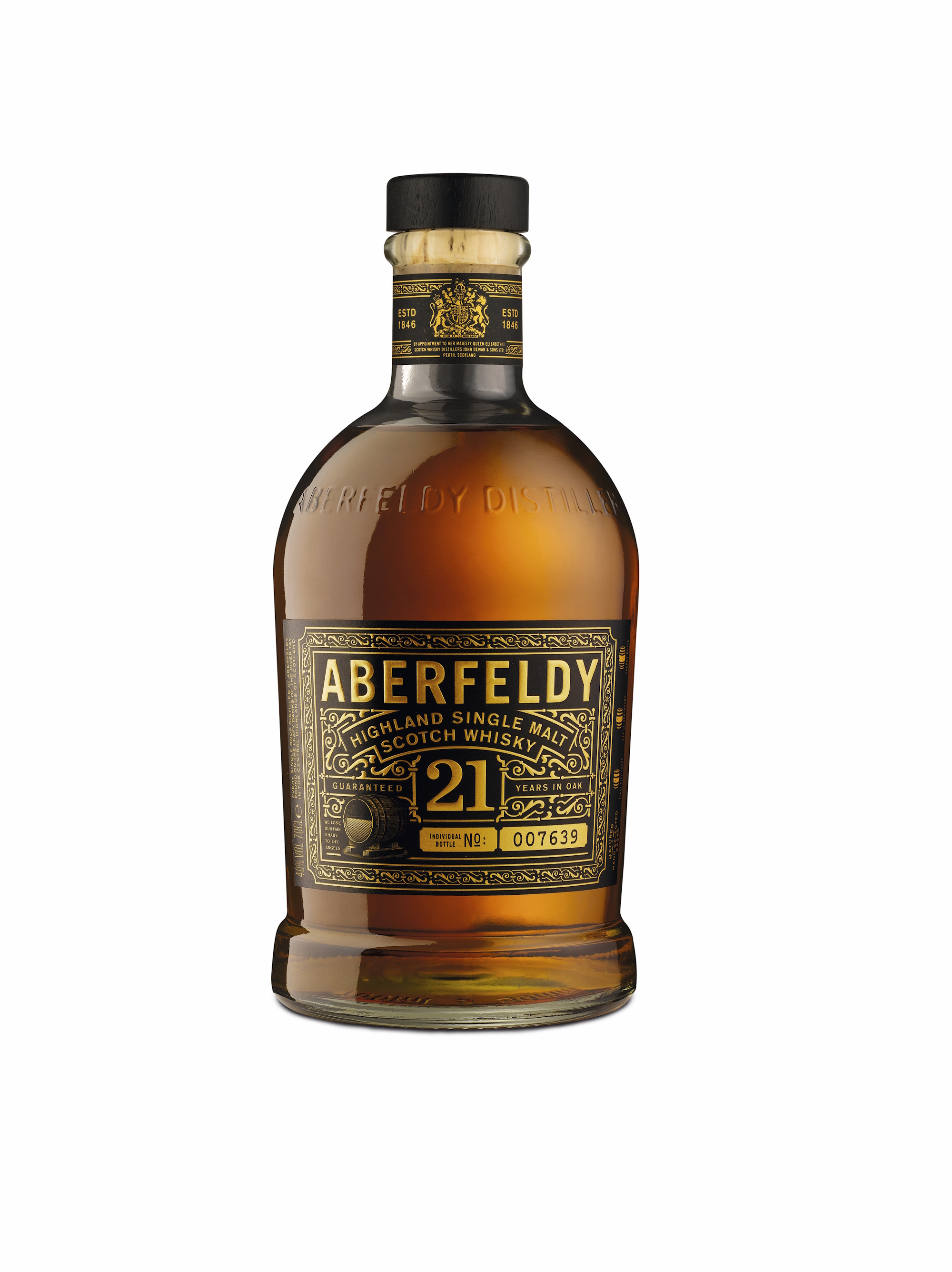 Aberfeldy 21 years Highland Single Malt Scotch Whisky in GP 40% Vol.
