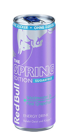 Red Bull Energy Drink SUGARFREE SPRING  EDITION 2025 Waldmeister  Pink Grapefruit 