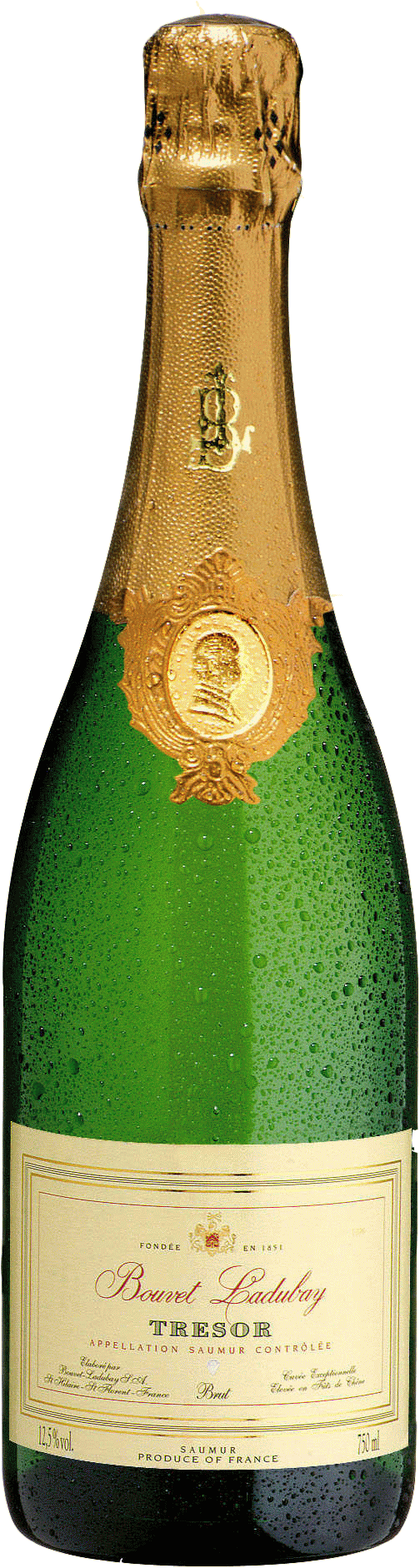 Bouvet Tresor Blanc AOP Saumur Brut, Methode Traditionnelle