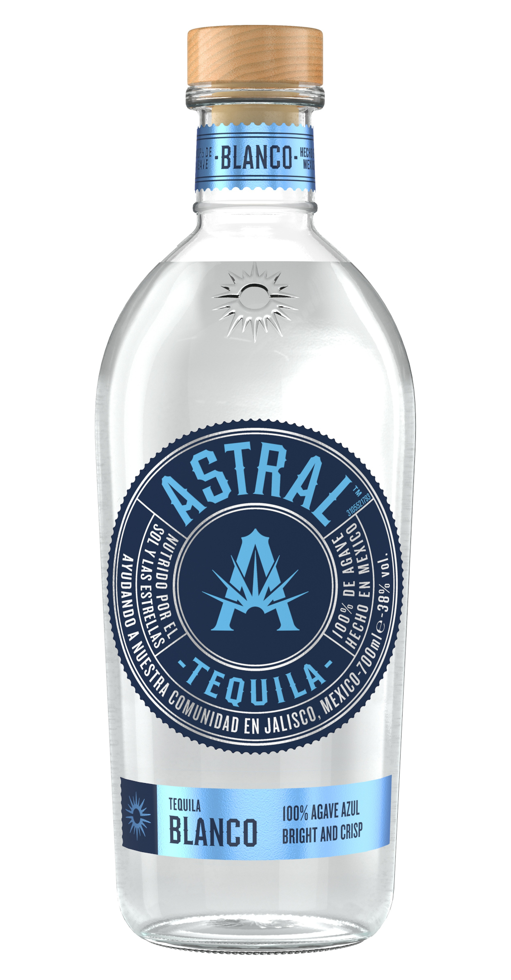 Astral BLANCO Tequila, Mexico 38% Vol.