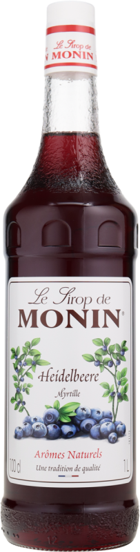 Monin Heidelbeere Sirup Glasflasche