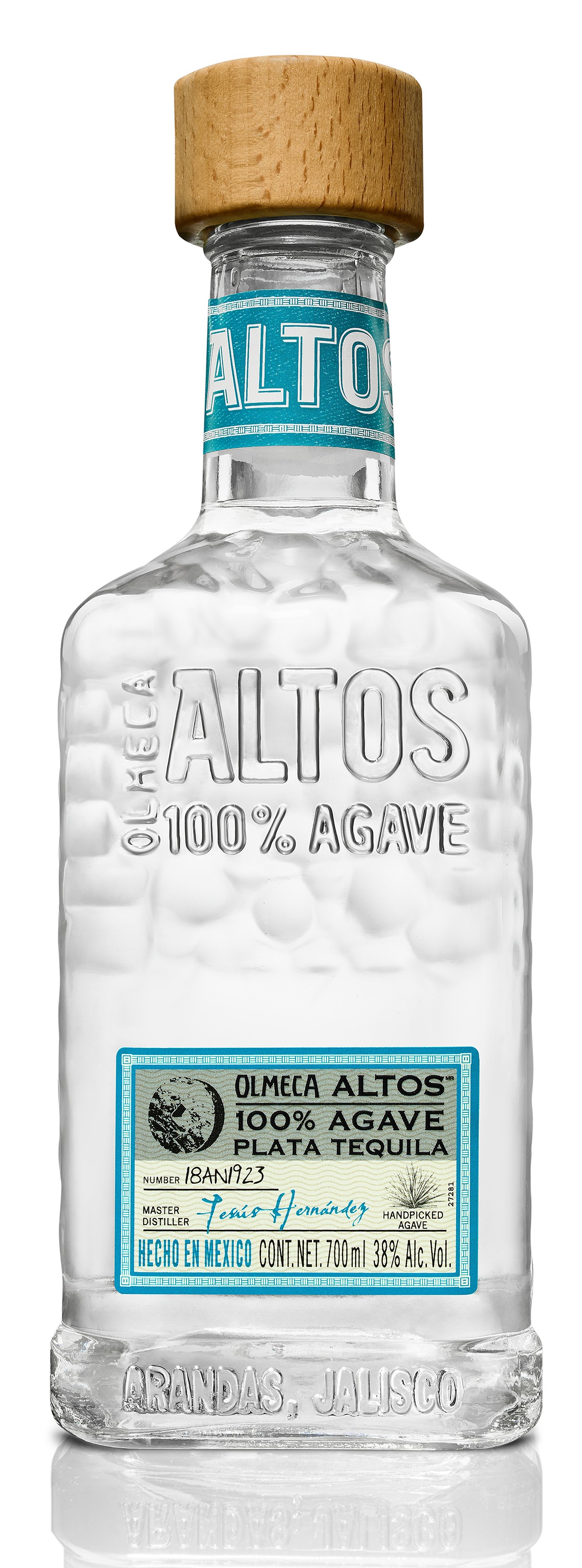 Tequila Olmeca Altos PLATA 38%