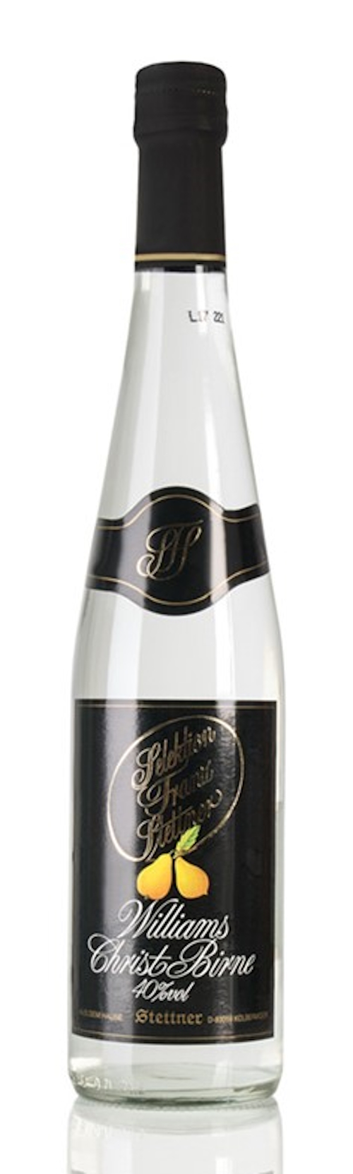 Stettner Williamsbirne Schlegelflasche 40% vol.