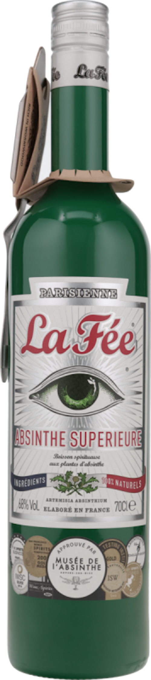 Absinthe La Fee Parisienne mit Löffel  68%