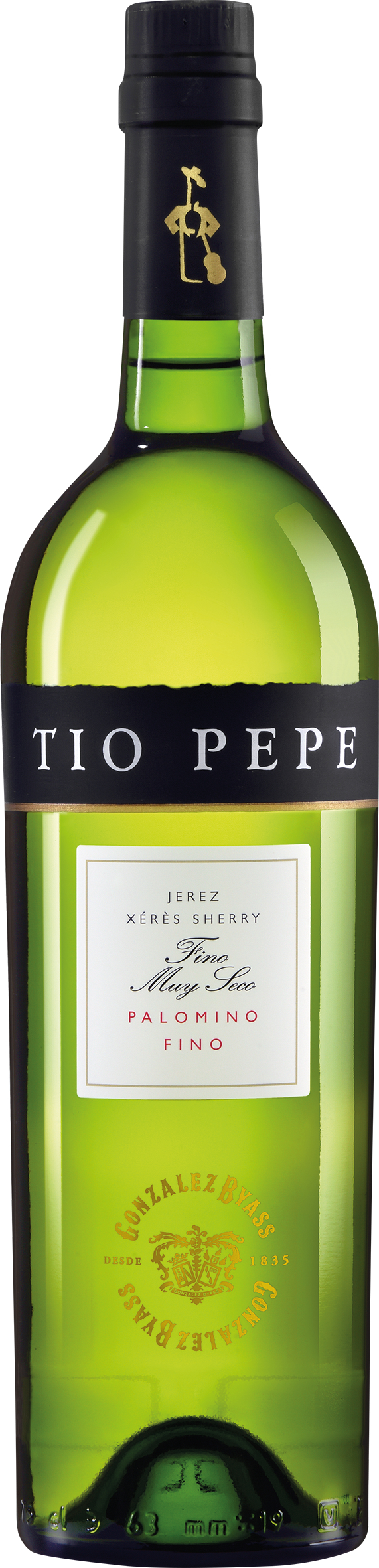 Tio Pepe Palomino Fino Sherry Gonzalez Byass 15%