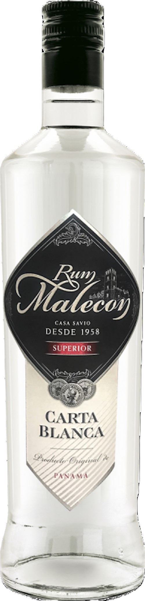 Malecon Carta Blanca Panama Rum 37,5% Vol.