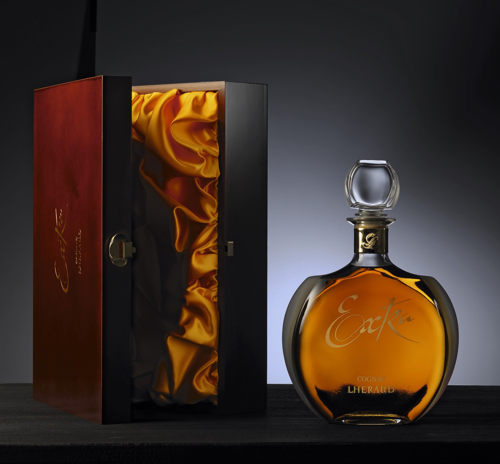 Lheraud Carafe EXTRA Cognac 43% - Geschenkpackung (30 J)